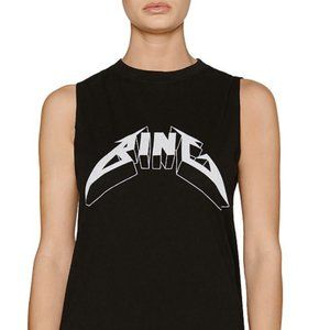 Anine Bing, Organic Cotton, Lennon Muscle T-shirt, Size XS